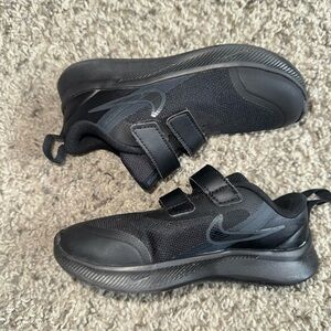 Kids Black Nike Sneakers
